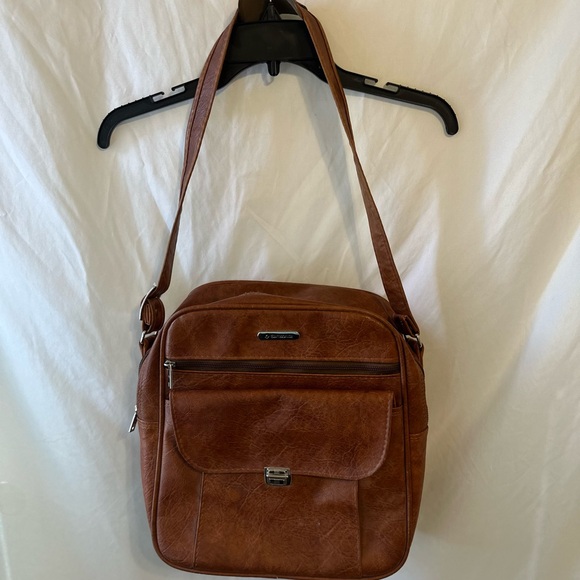 Vintage Samsonite Brown Travel Bag - Picture 1 of 5